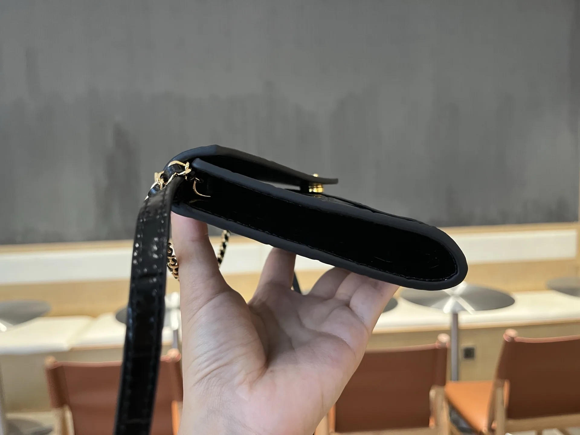 Chanel Gold Calfskin Top Handle Bag product photo from LabelPicks