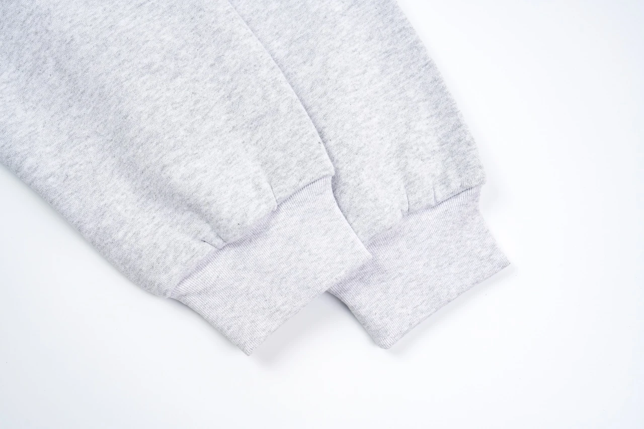 Supreme Grey Applique Letter Zip Hoodie Jacket product photo from LabelPicks