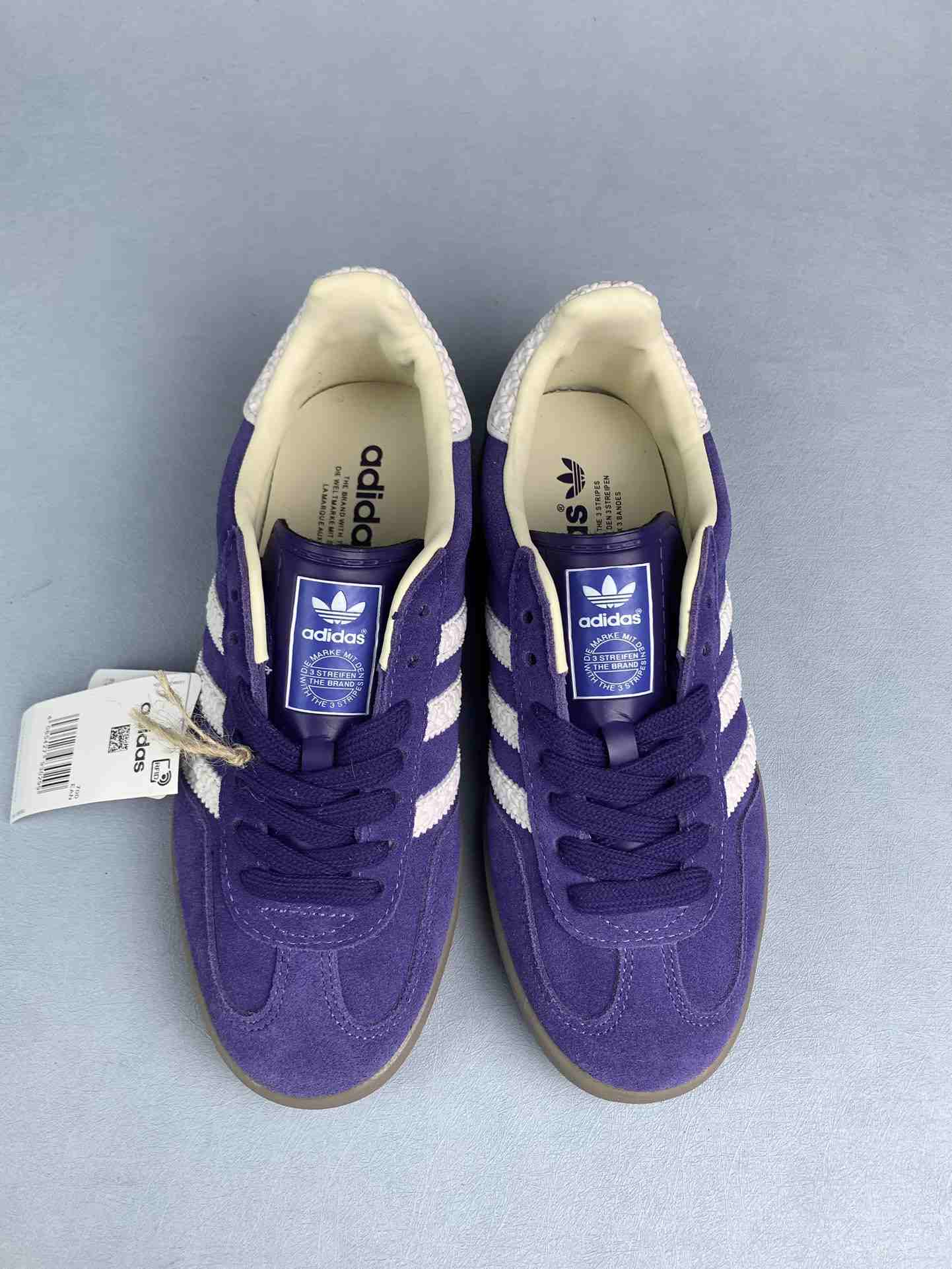 adidas Gazelle Indoor Purple Core White Shoes