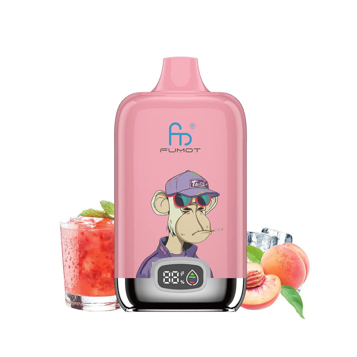 Fumot Digital Box 12000 Disposable Vape (2%, 12000 Puffs)
