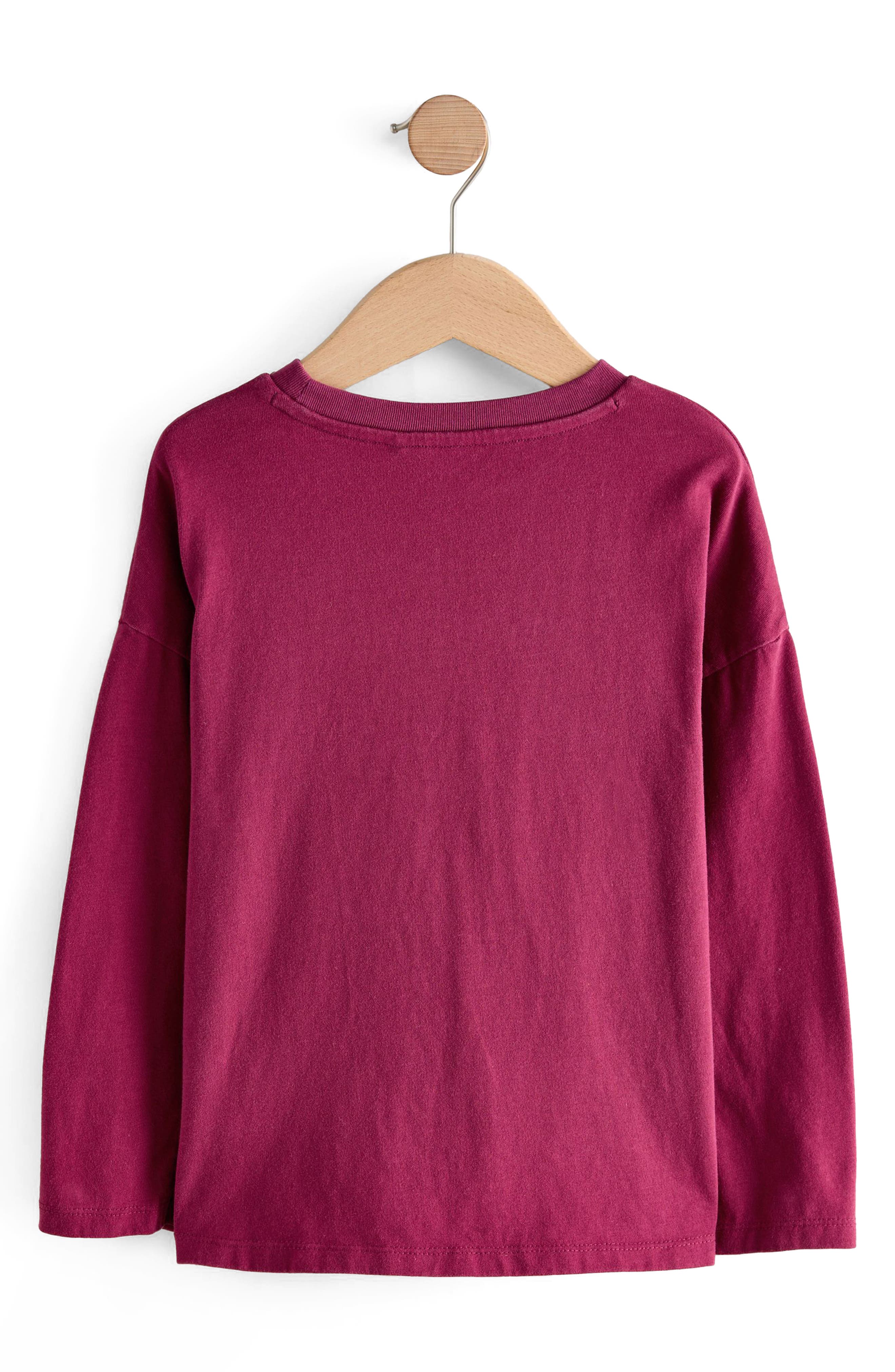 NEXT Kids' Sequin Heart T-Shirt