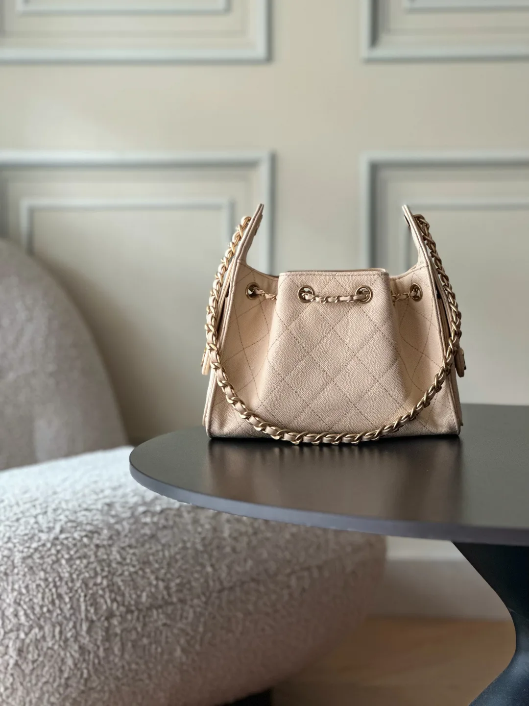 Chanel Beige Bucket Bag product photo from LabelPicks