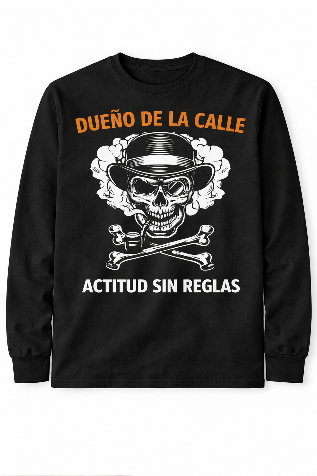 Remera Calavera Gentleman | Estilo Callejero y Actitud Sin Reglas