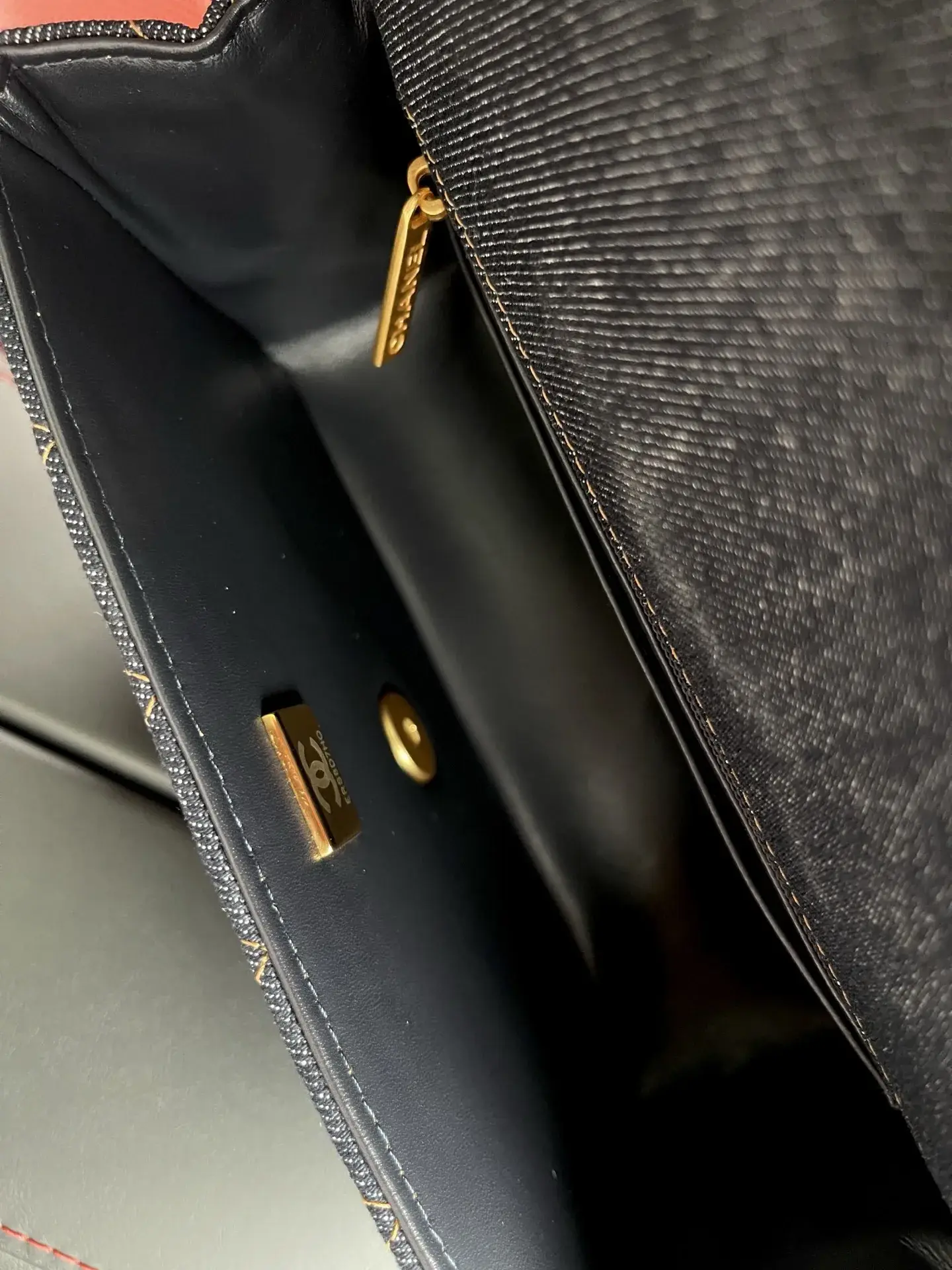 Chanel Classic Flap Navy Denim Shoulder Bag product photo from LabelPicks