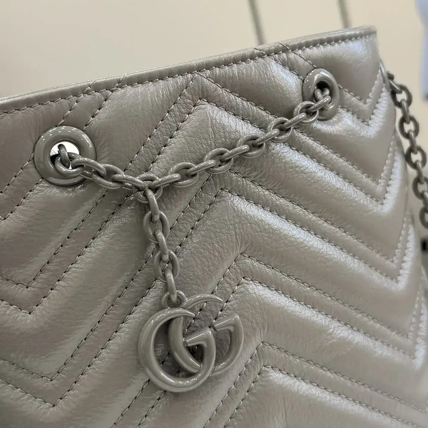 Gucci GG Supreme Canvas Marmont Bucket Bag product photo from LabelPicks