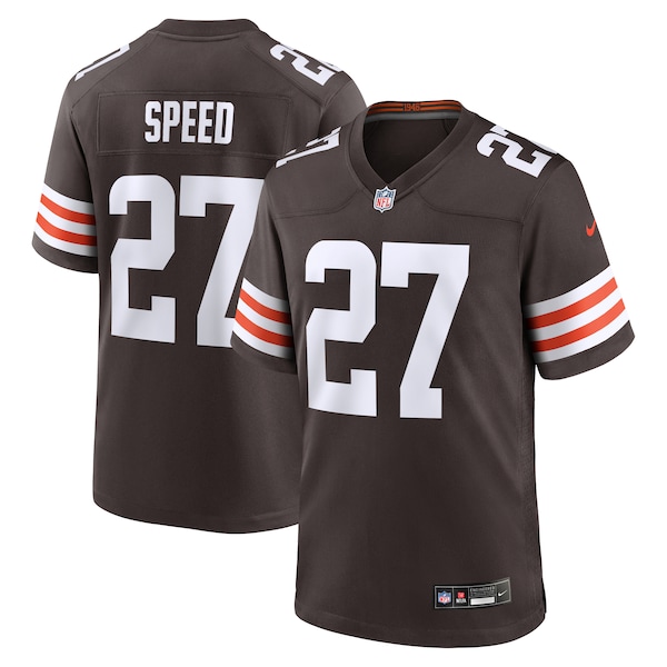 Ameer Speed Cleveland Browns Nike Team Game Jersey -  Brown
