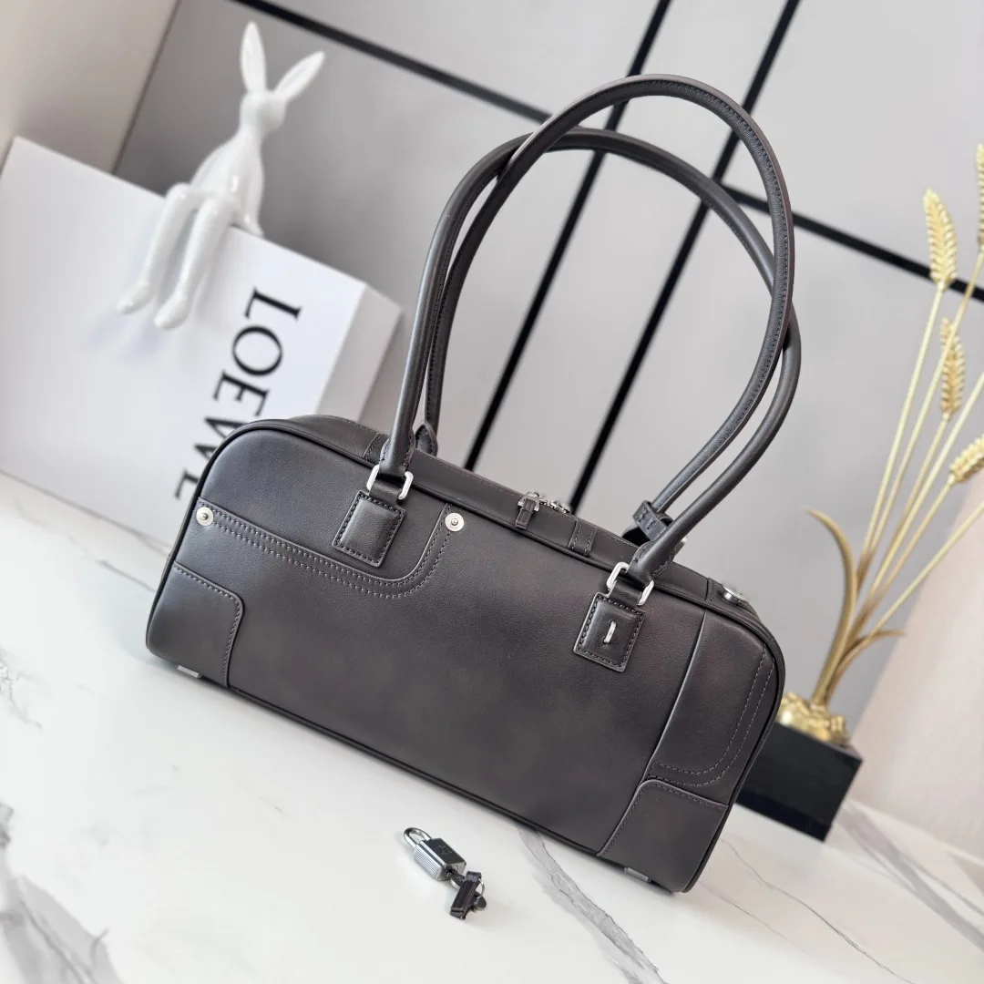 Loewe Amazona Gold Calfskin Top Handle Bag product photo from LabelPicks
