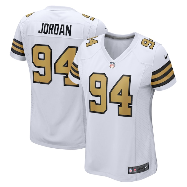 Cameron Jordan New Orleans Saints Nike Women's Alternate Game Jersey -  White/Black
