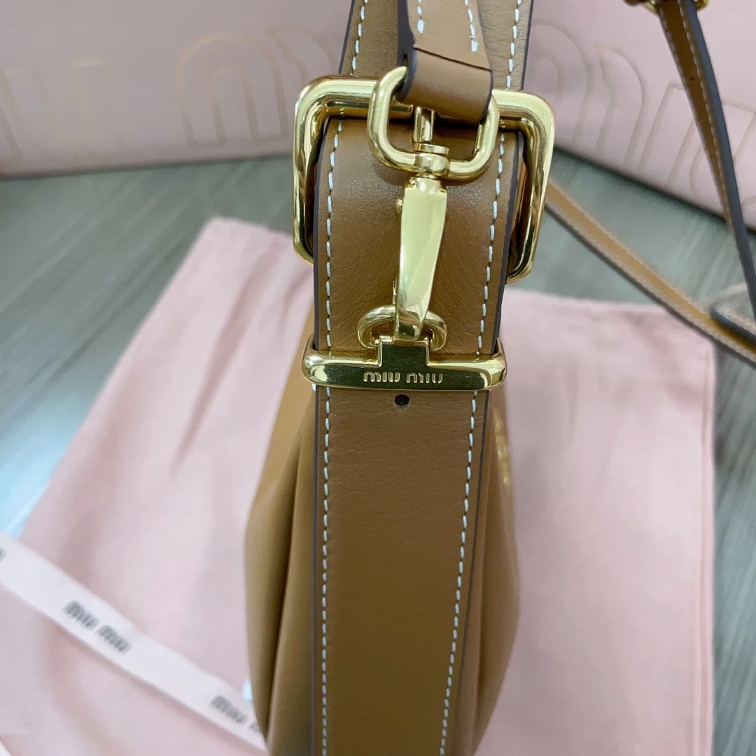 Miu Miu Calfskin Hobo Bag product photo from LabelPicks