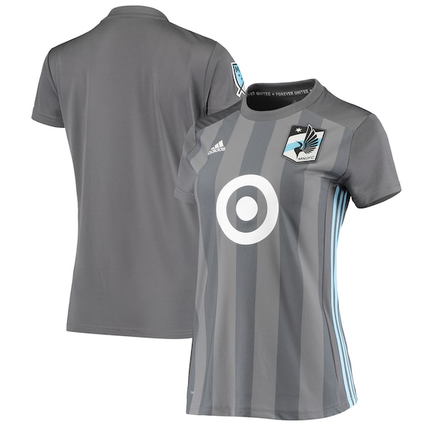Minnesota United FC adidas Women's 2018/19 Replica Primary Jersey - Gray