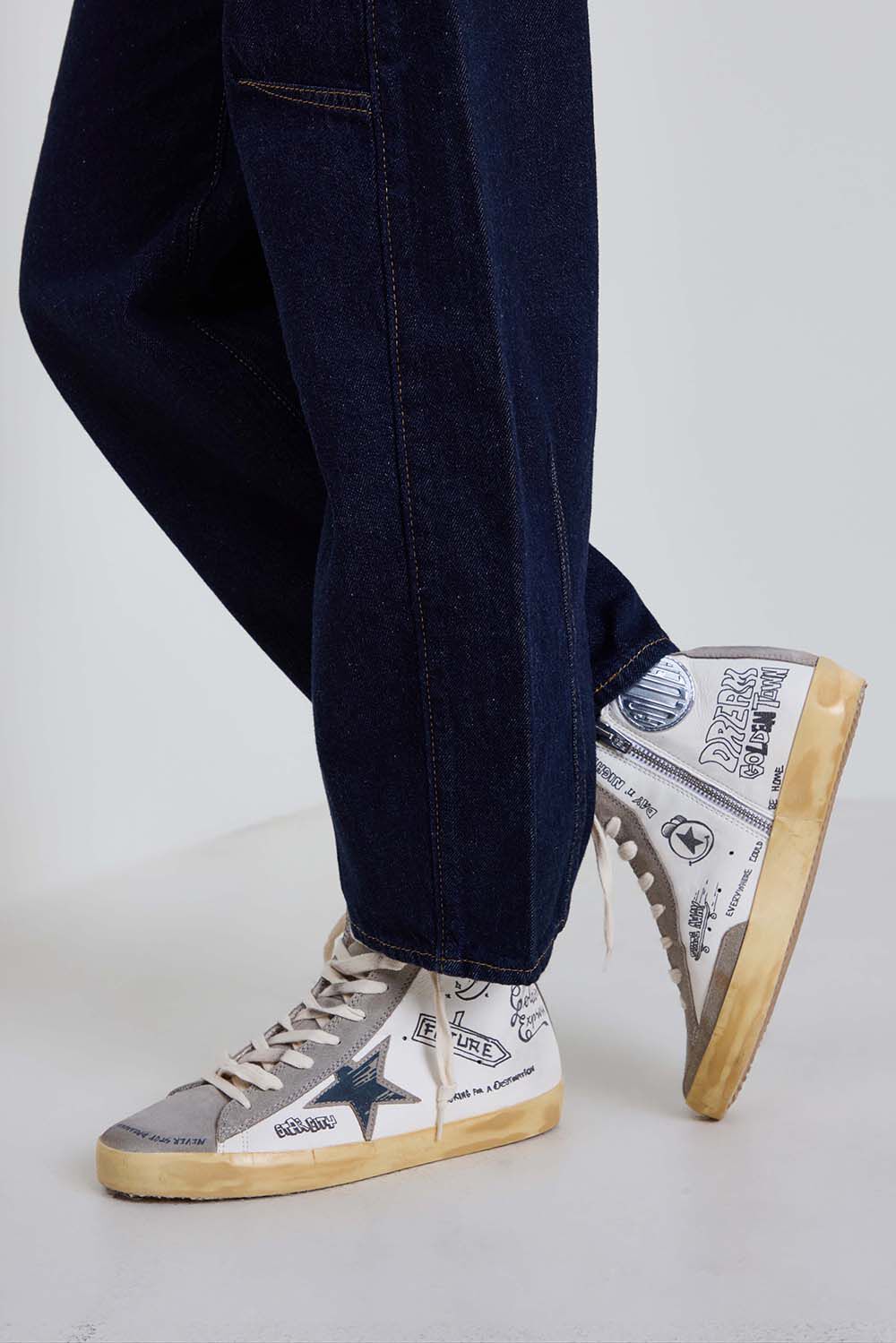 GOLDEN GOOSE נעלי סניקרס פרנצ'י