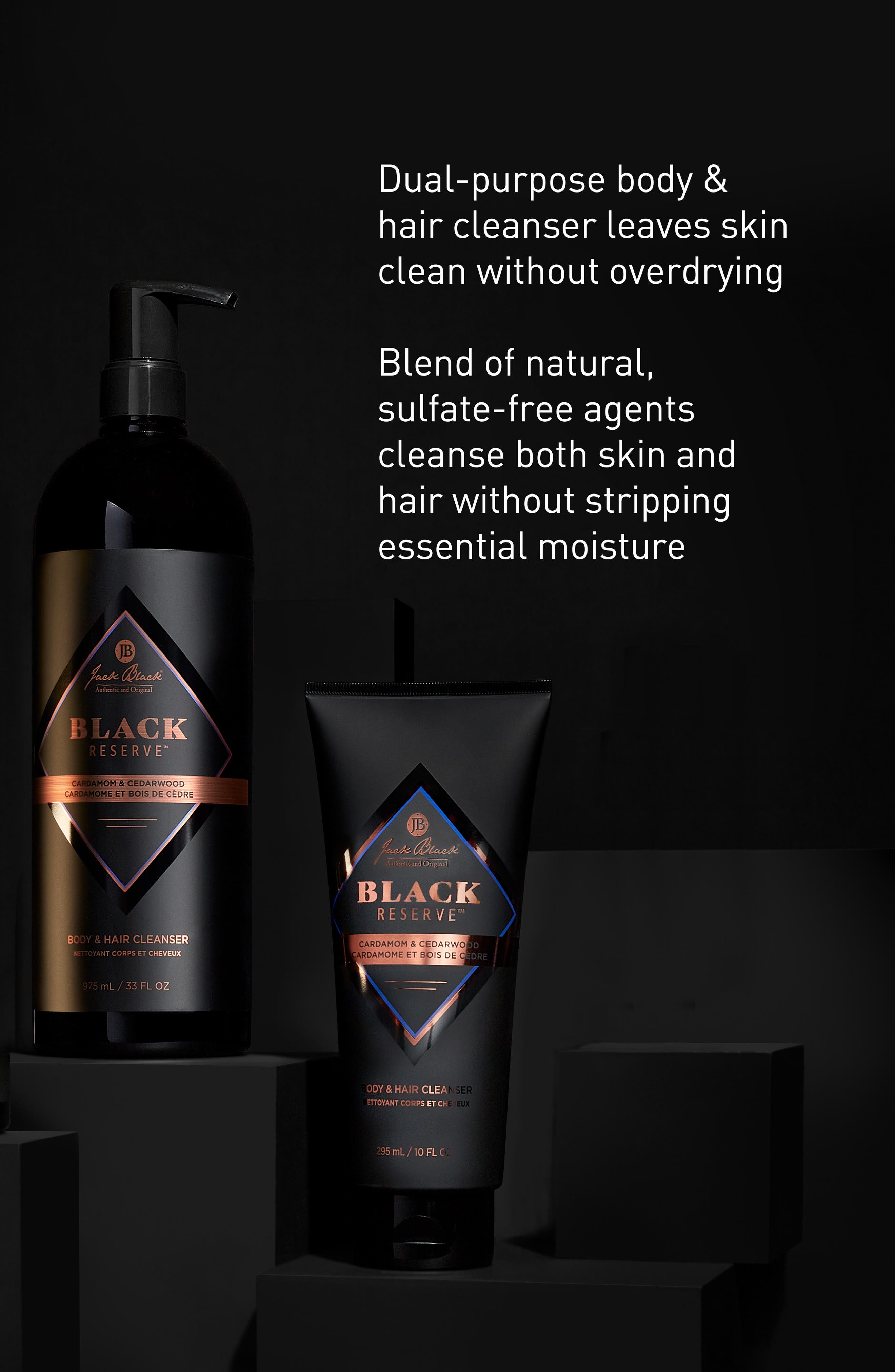 Jack Black Black Reserve Body & Hair Cleanser