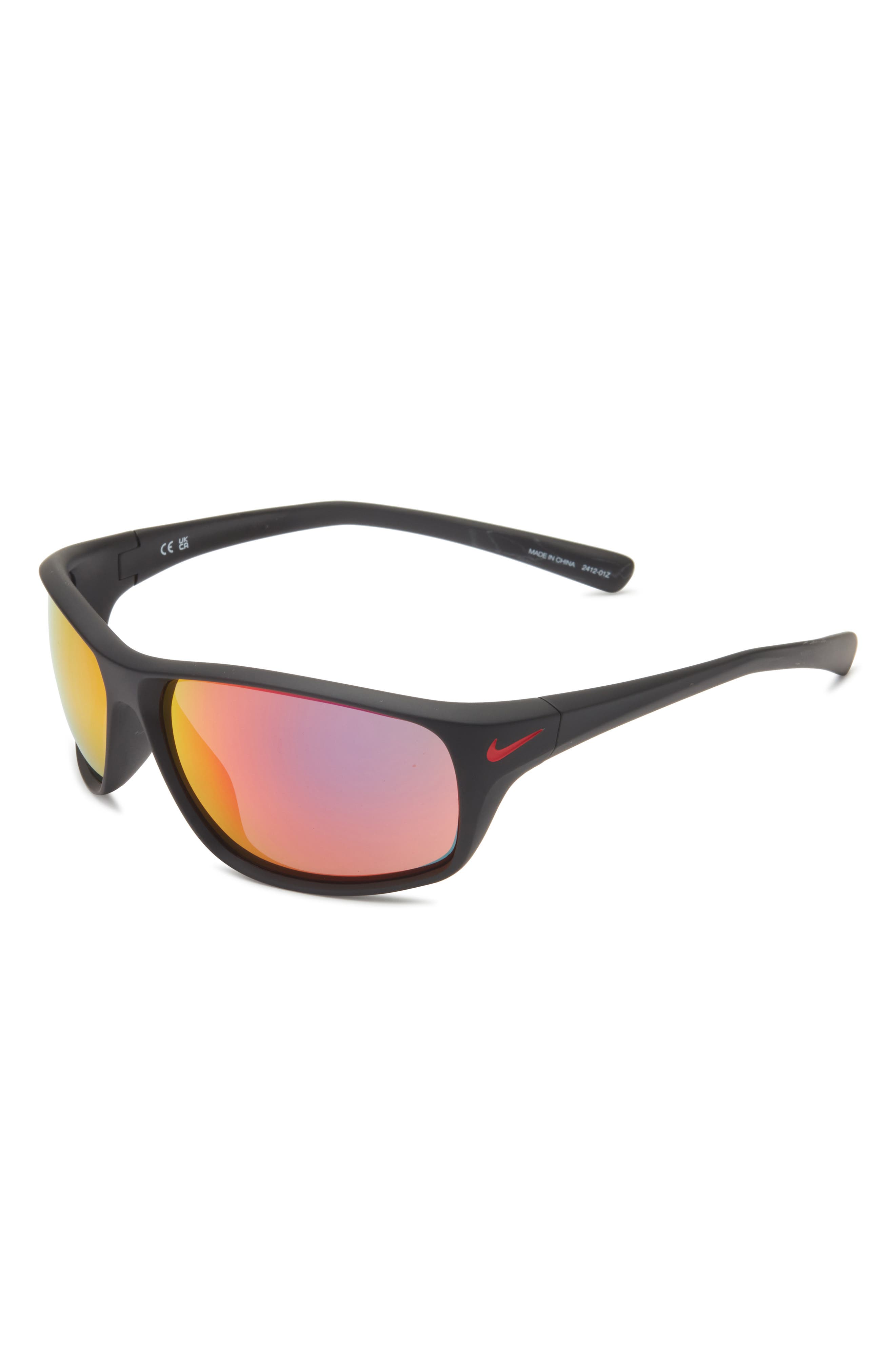 Nike Adrenaline 65mm Rectangular Sunglasses