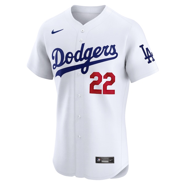 Clayton Kershaw Los Angeles Dodgers Nike Home Elite Player Jersey - White