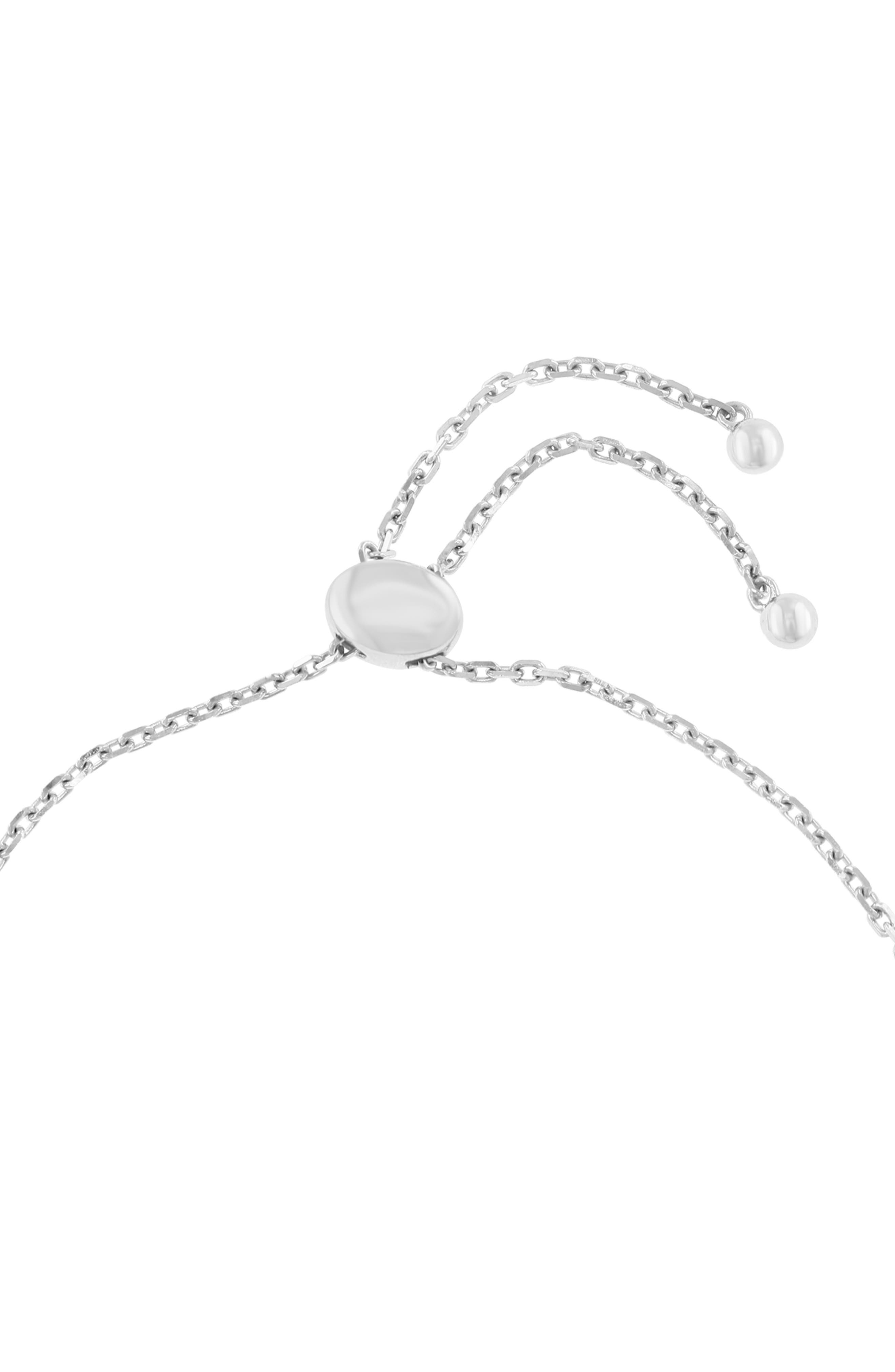 EFFY Pavé Diamond Paper Clip Link Slider Bracelet