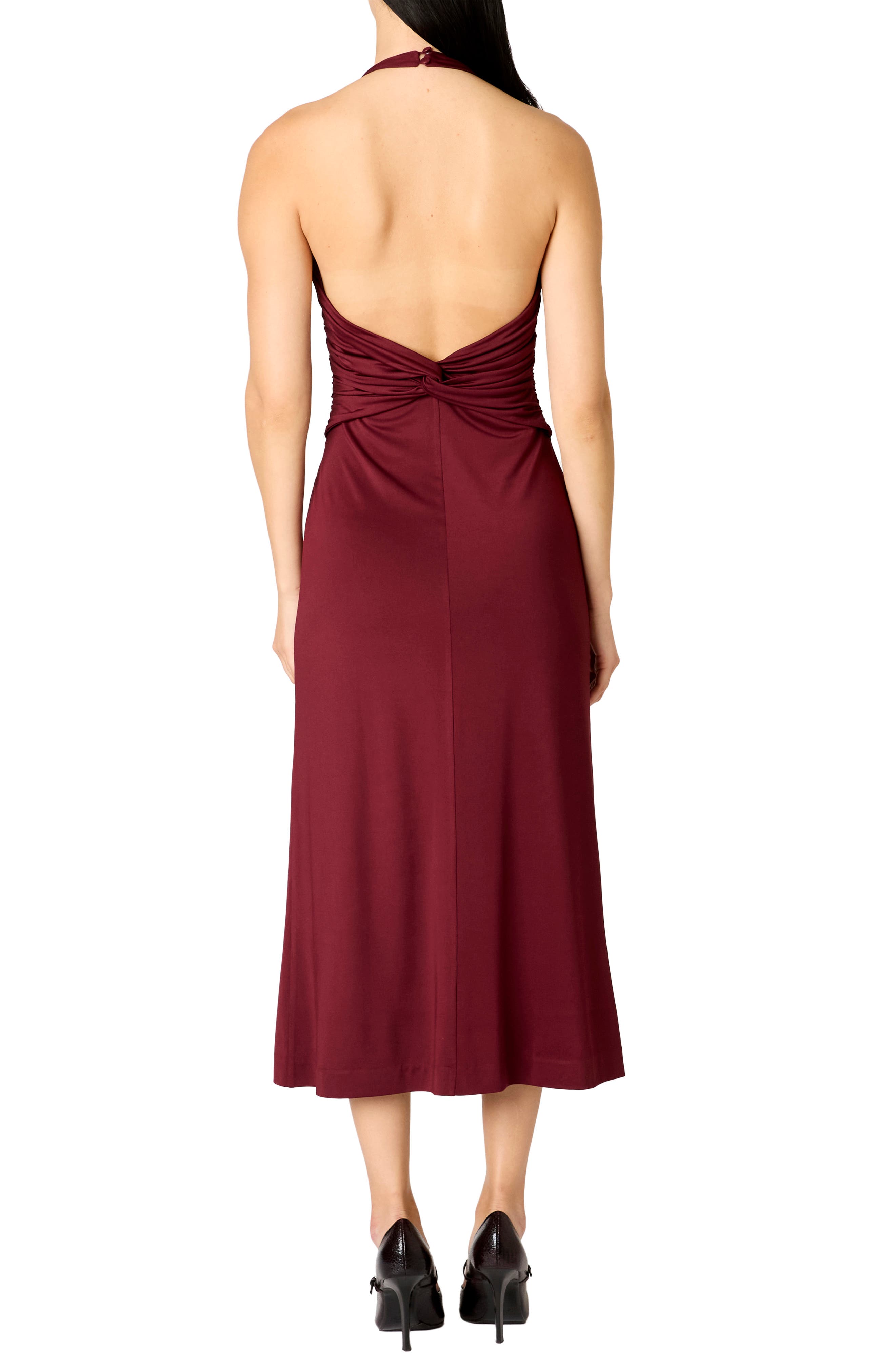 Nia Mirabel Halter Dress