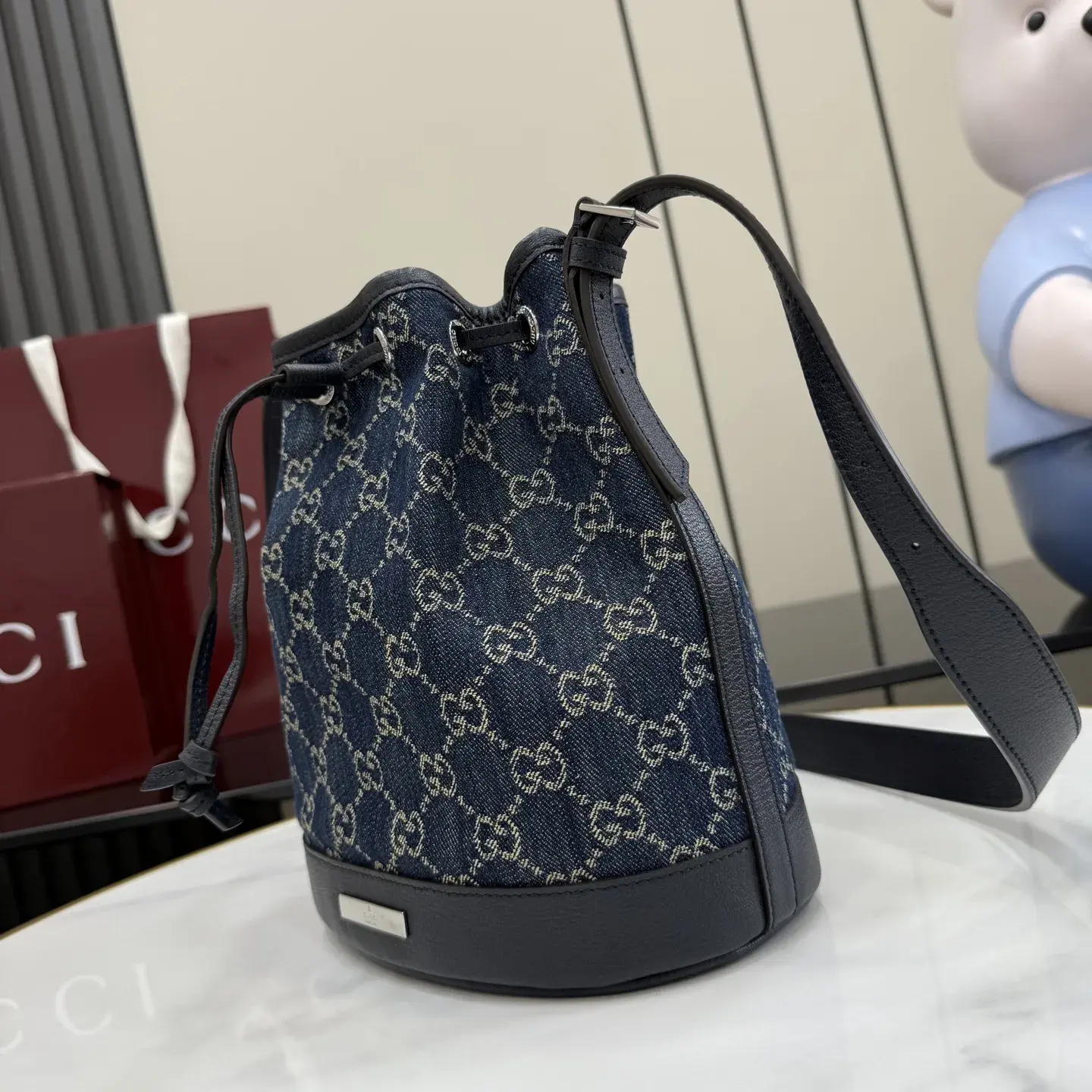 Gucci Generation Blue Nylon Crossbody Bag product photo from LabelPicks