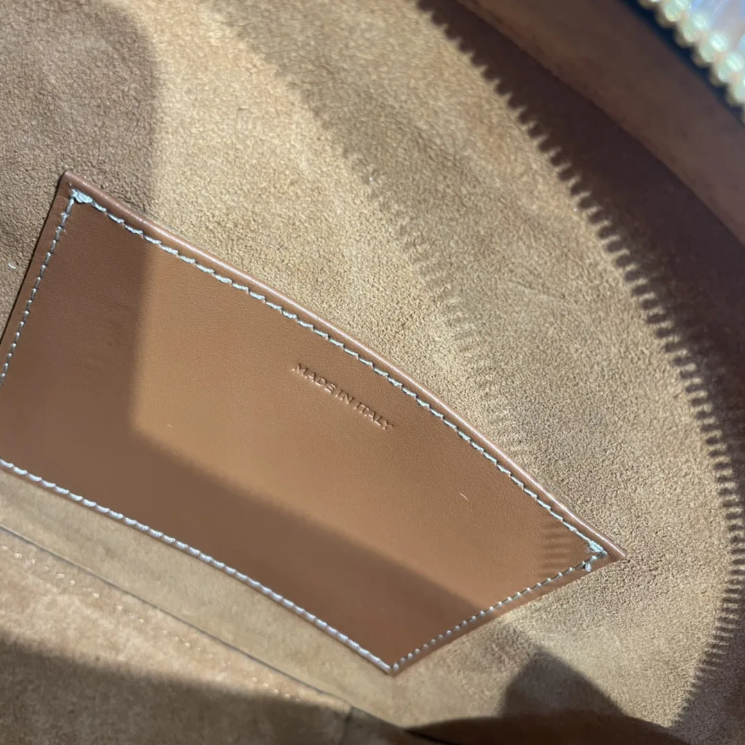 Celine Brown Triomphe Calfskin Top Handle Bag product photo from LabelPicks