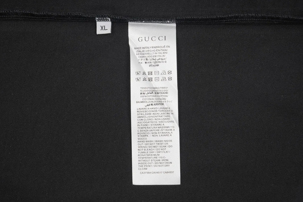 GUCCI Black Gradient Crystal GG T-Shirt product photo from LabelPicks
