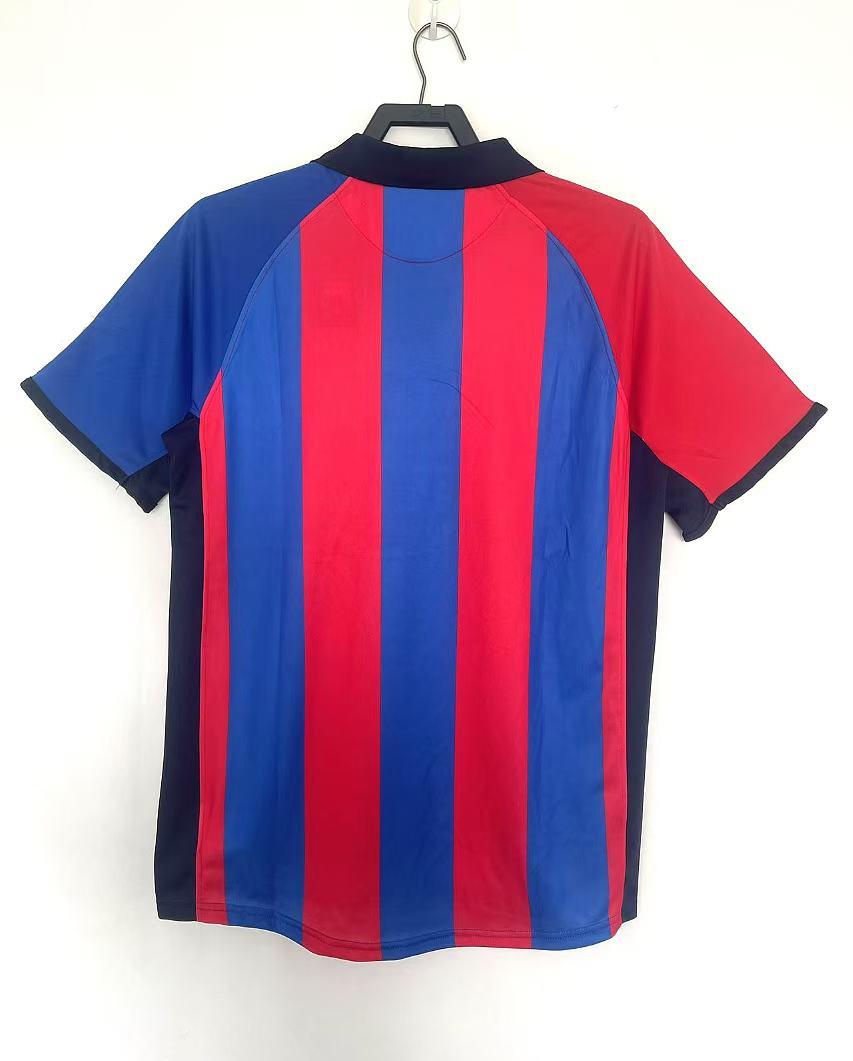 Barcelona Retro Home Jersey 01/02