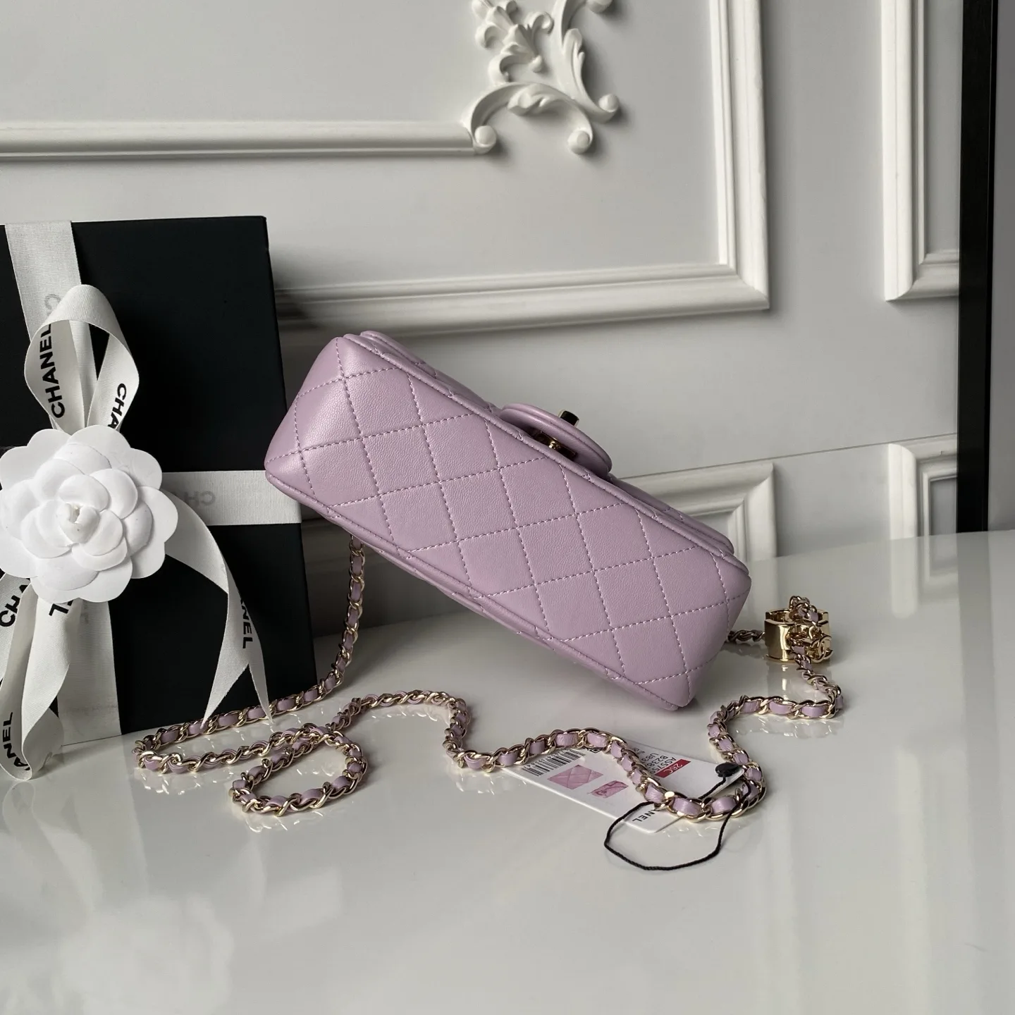 Chanel Lambskin Classic Flap Shoulder Bag product photo from LabelPicks