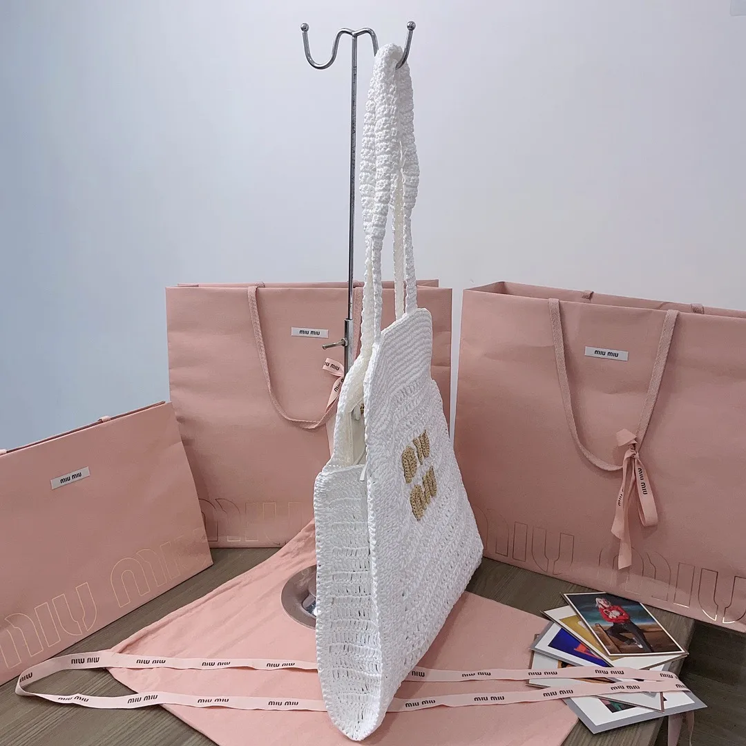 Miu Miu Woven Leather Tote Bag product photo from LabelPicks