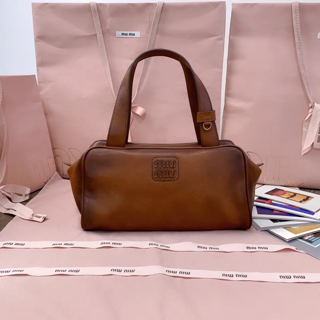 Miu Miu Calfskin Top Handle Bag product photo from LabelPicks