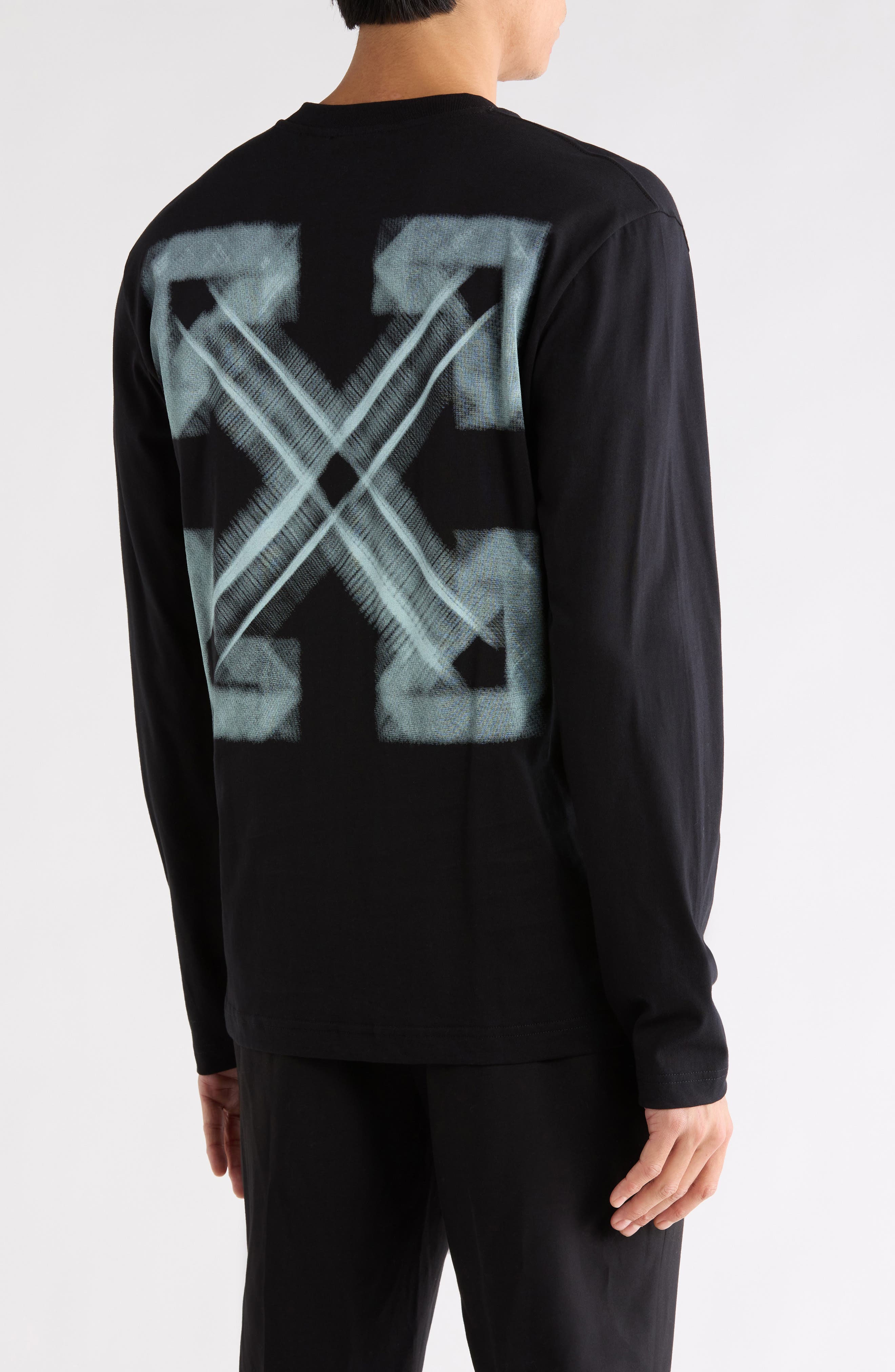 Off-White Vibe Arrow Skate Long Sleeve T-Shirt