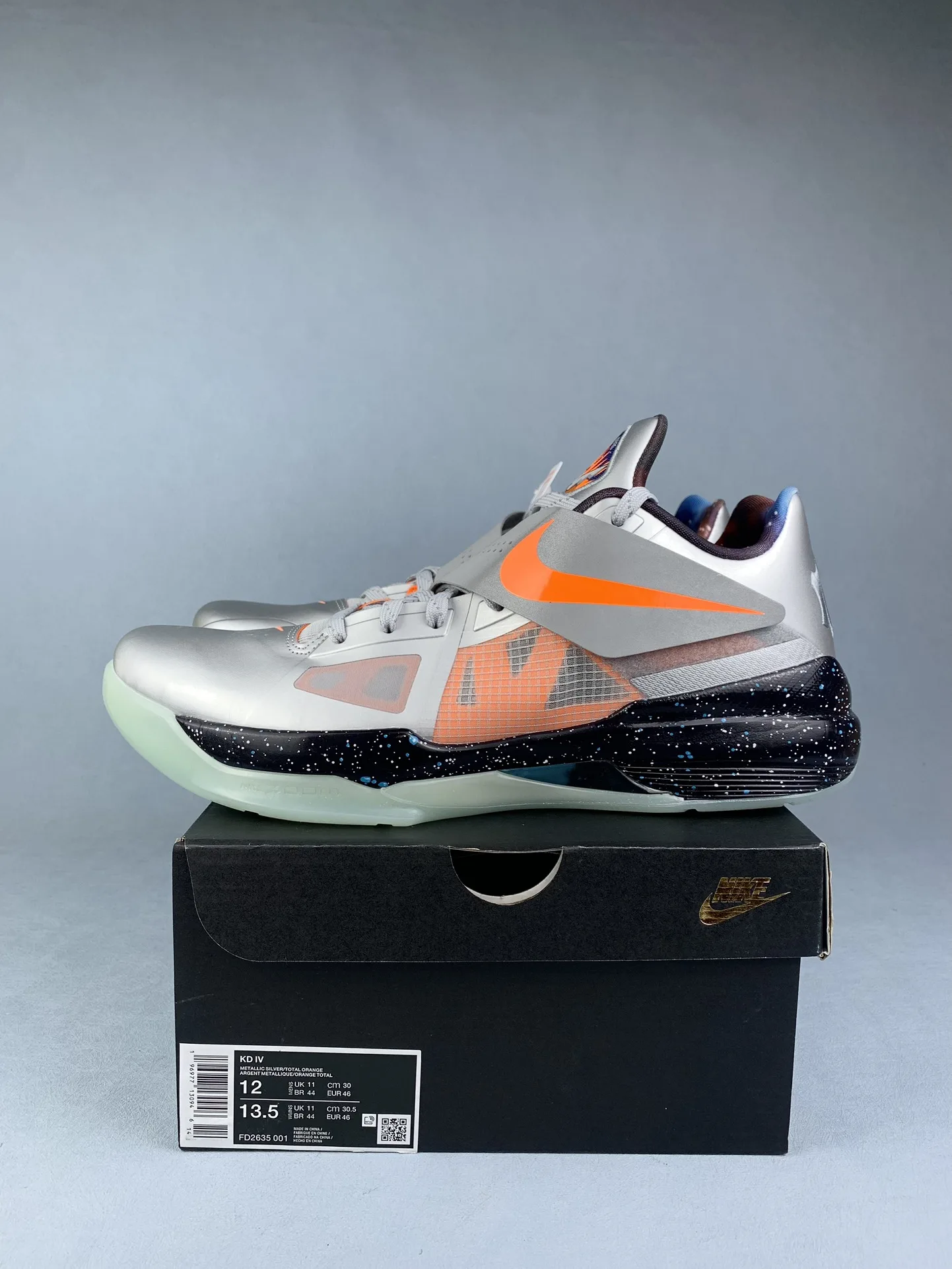 Nike KD 4 'Galaxy' Basketball Shoes product photo from LabelPicks