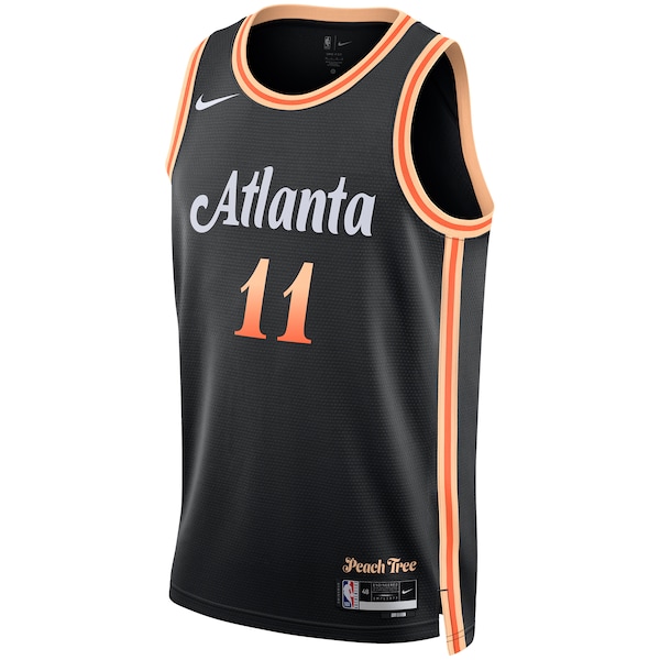 Trae Young Atlanta Hawks Nike Unisex 2022/23 Swingman Jersey - City Edition - Black