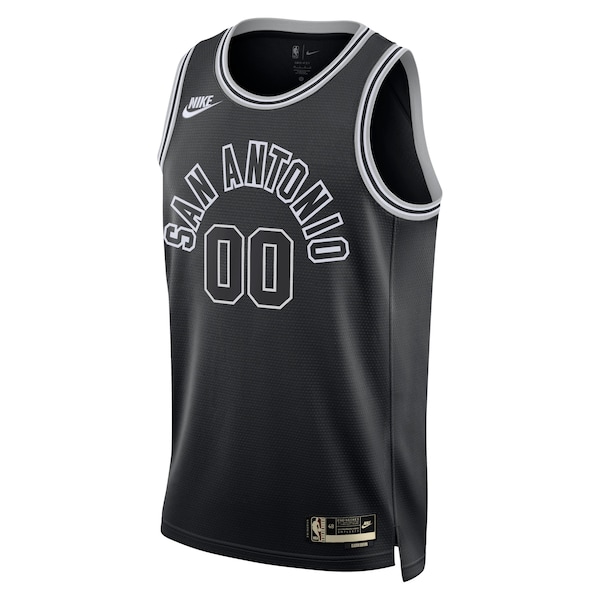 San Antonio Spurs Nike Unisex 2022/23 Custom Swingman Jersey - Classic Edition - Black