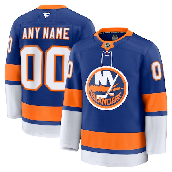 New York Islanders  Home Premium Custom Jersey - Royal/White