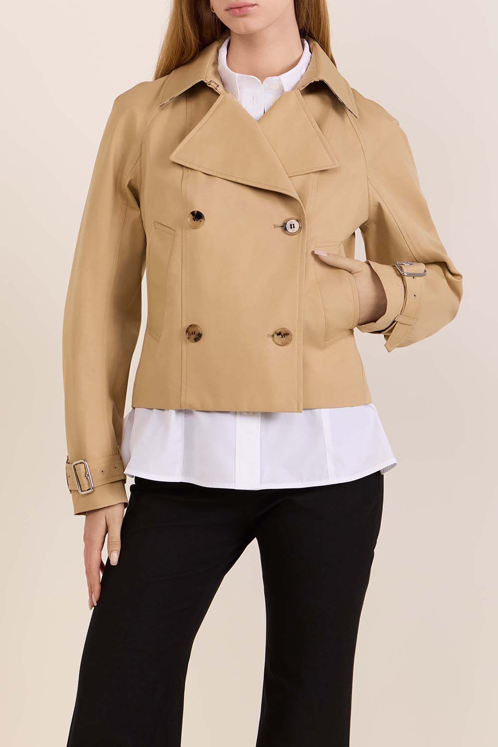 BURBERRY ז'קט טרנץ'