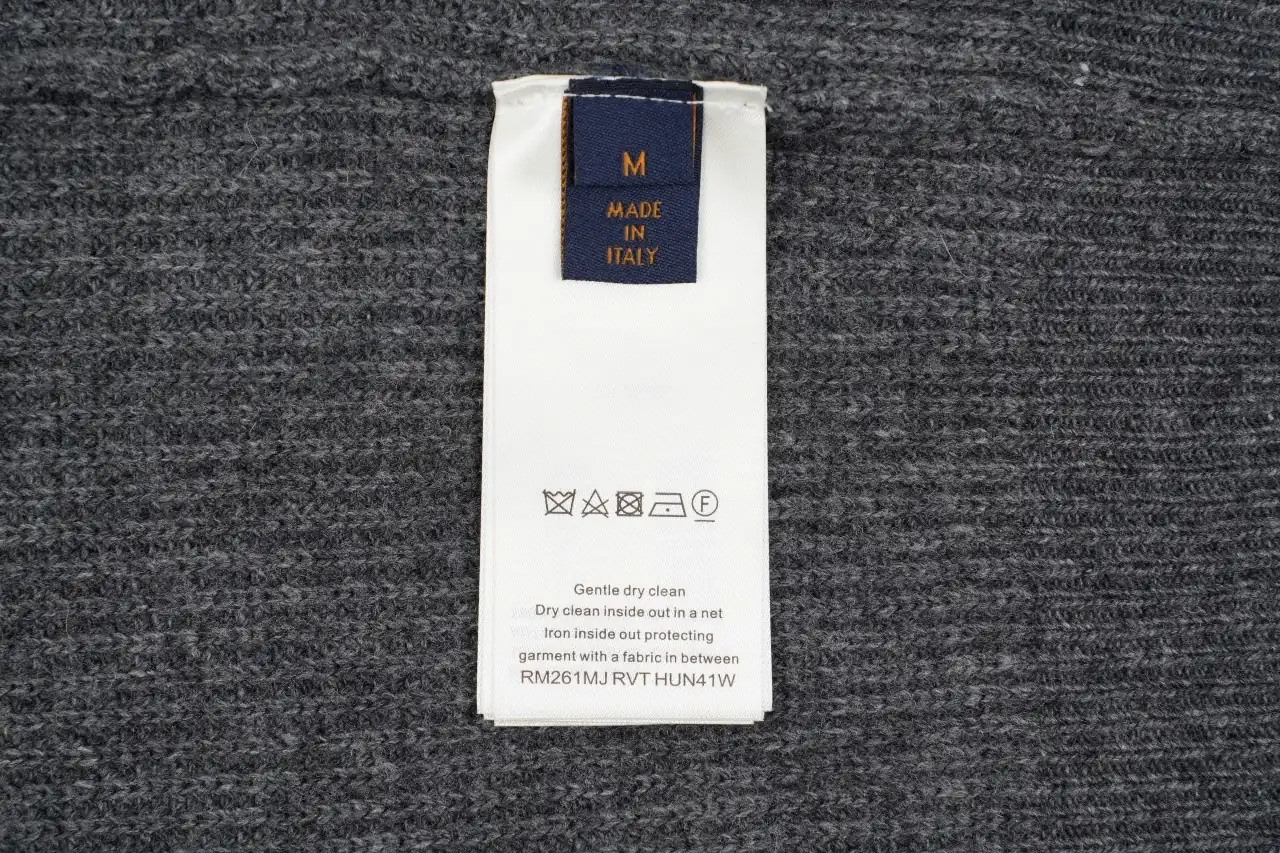 Louis Vuitton Grey Cashmere Feel Knit Cardigan product photo from LabelPicks