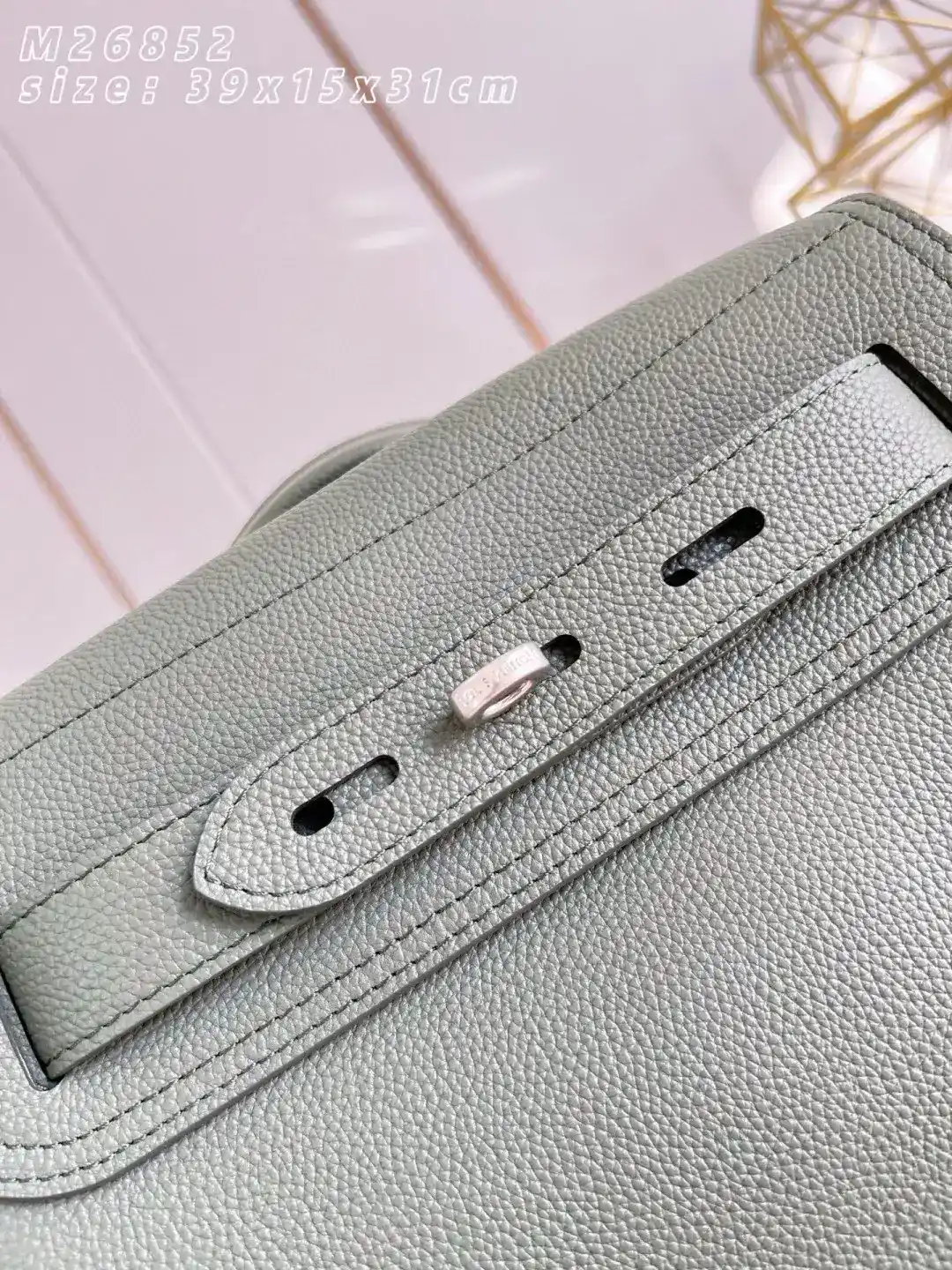 Louis Vuitton Grained Leather Backpack product photo from LabelPicks