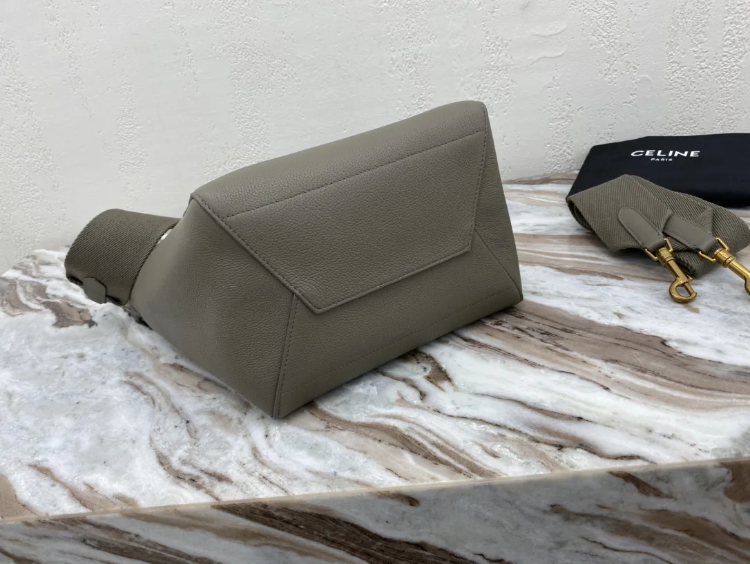 Celine Sangle Woven Leather Bucket Bag product photo from LabelPicks