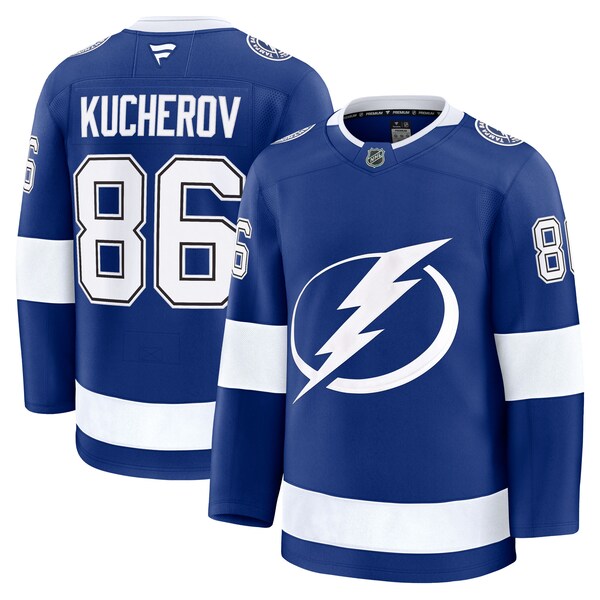 Nikita Kucherov Tampa Bay Lightning  Home Premium Jersey - Blue/Black