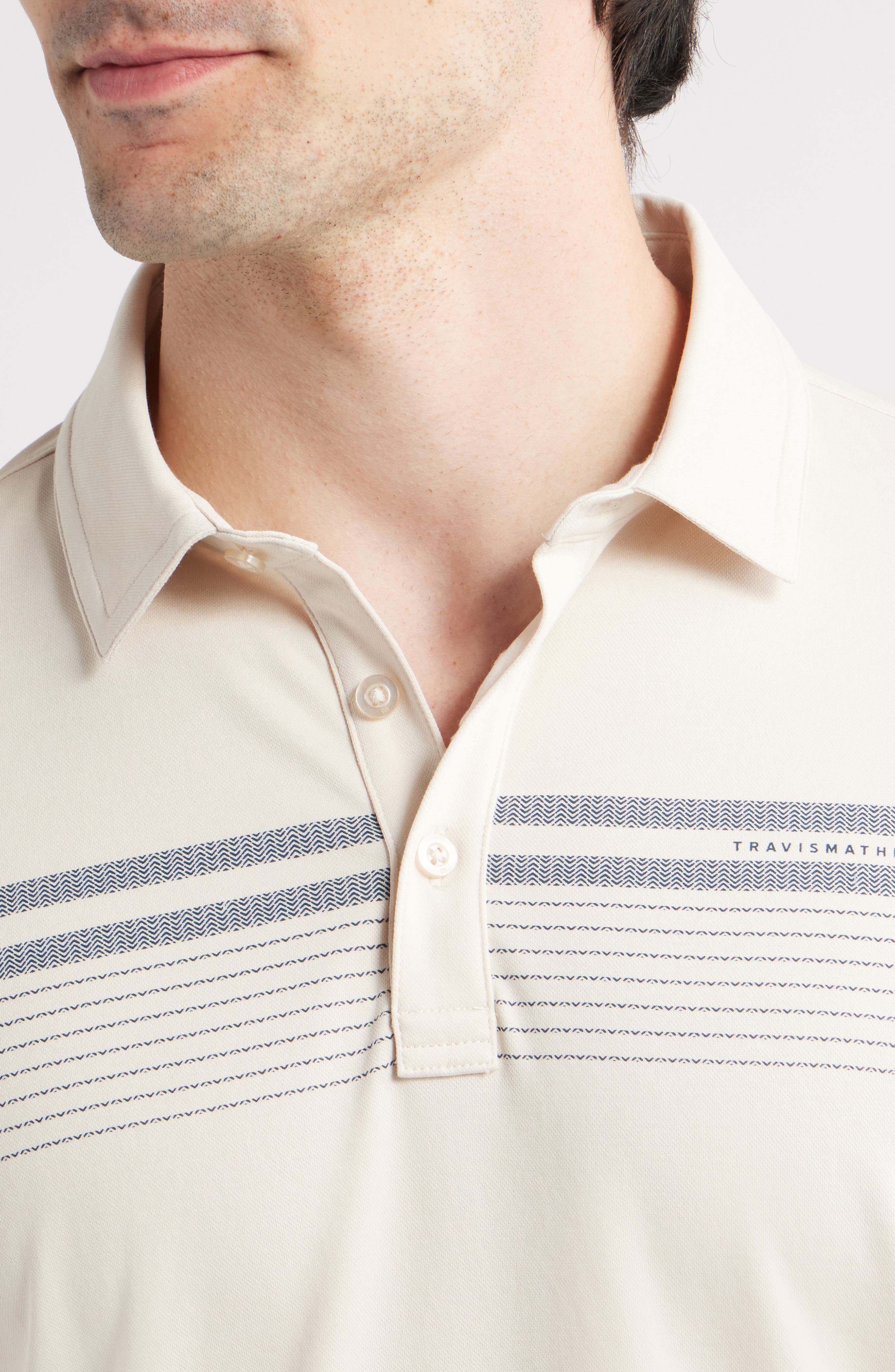 TravisMathew Cathedral Cotton Blend Polo