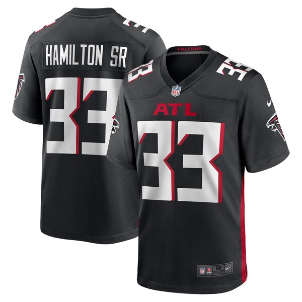 Antonio Hamilton Sr. Atlanta Falcons Nike Team Game Jersey -  Black