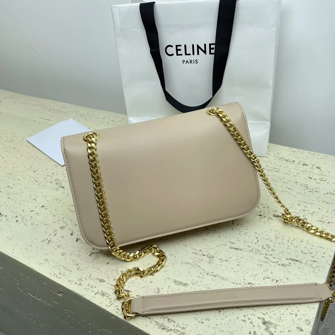 Celine Triomphe Lambskin Crossbody Bag product photo from LabelPicks