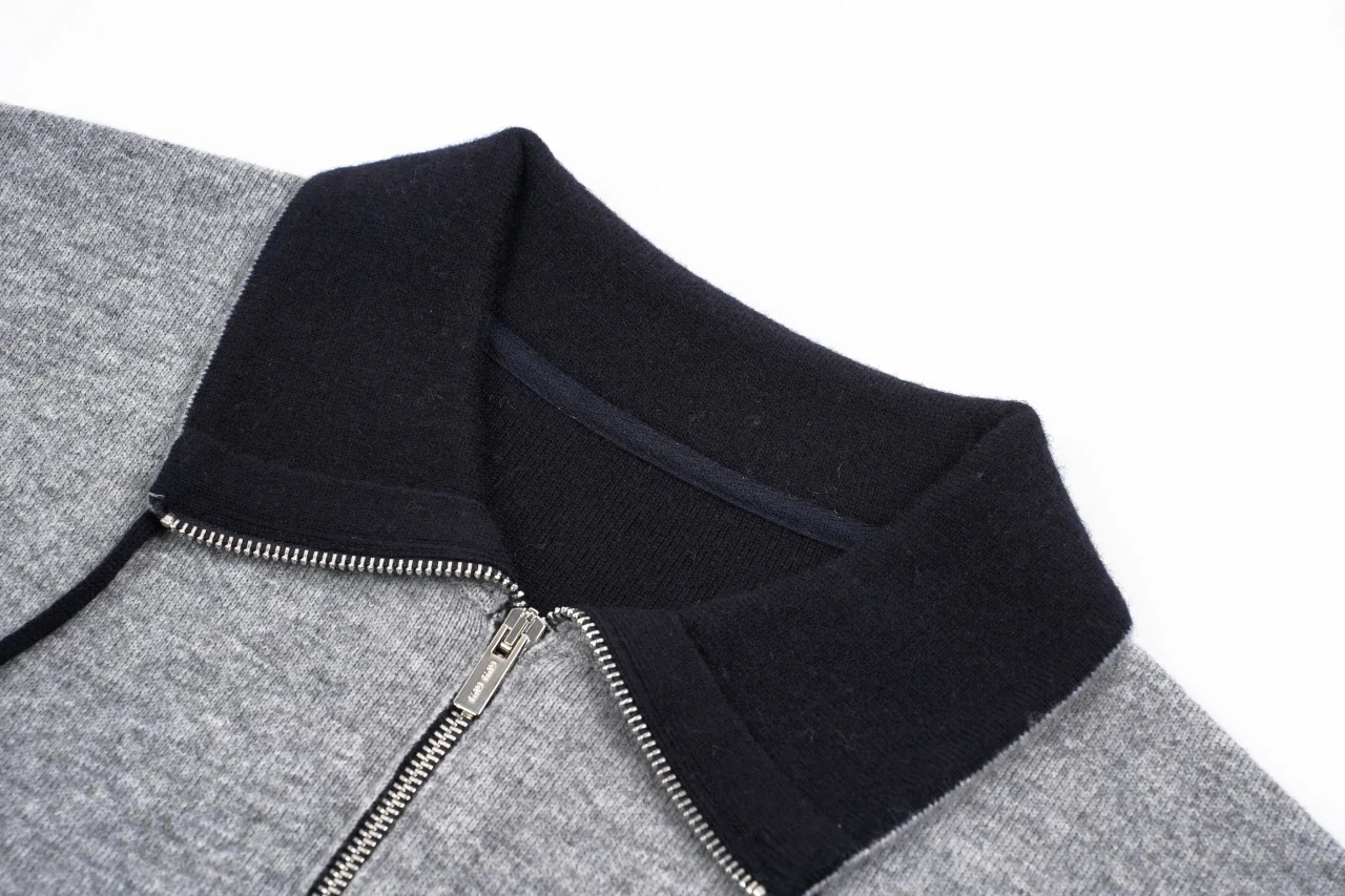 Miu Miu Grey Cashmere Feel Hooded Cardigan product photo from LabelPicks