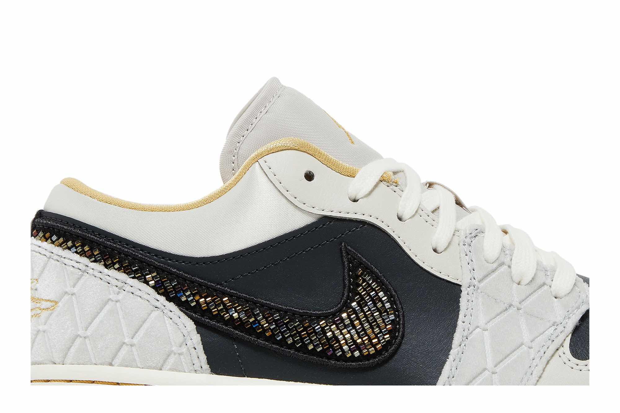 Air Jordan 1 Low SE ‘Beaded Swoosh’ DV1762-001