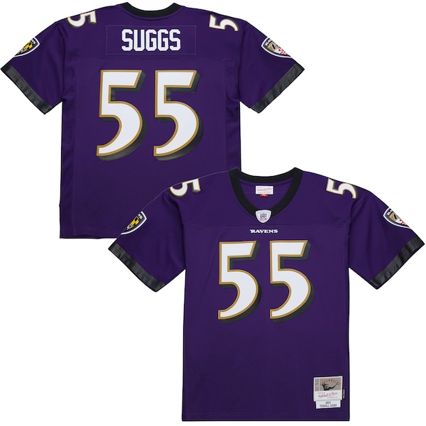 Terrell Suggs Baltimore Ravens  2003 Legacy Replica Jersey - Purple