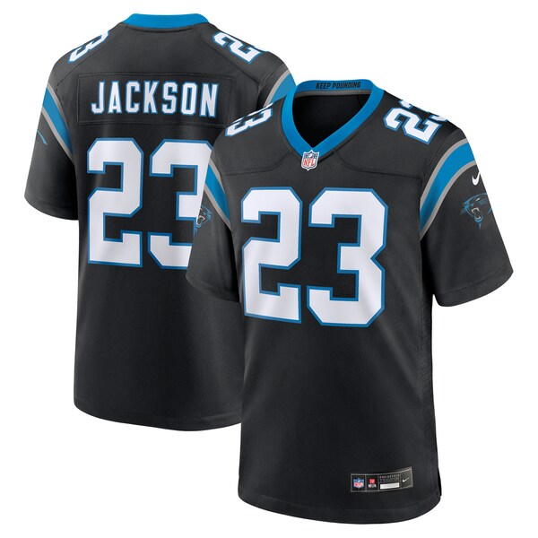 Dane Jackson Carolina Panthers Nike  Game Jersey -  Black