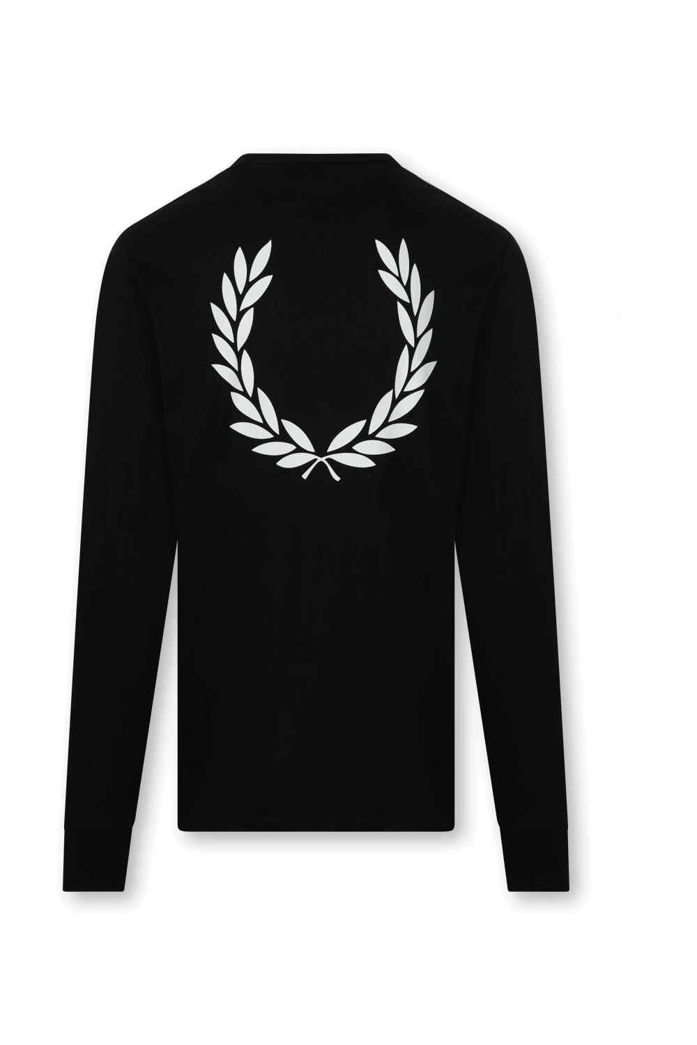 FRED PERRY חולצת טי ארוכה עם רקמה