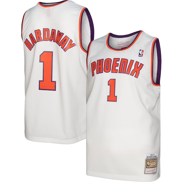 Penny Hardaway Phoenix Suns 2001/02 Hardwood Classics Swingman Jersey - White/Purple