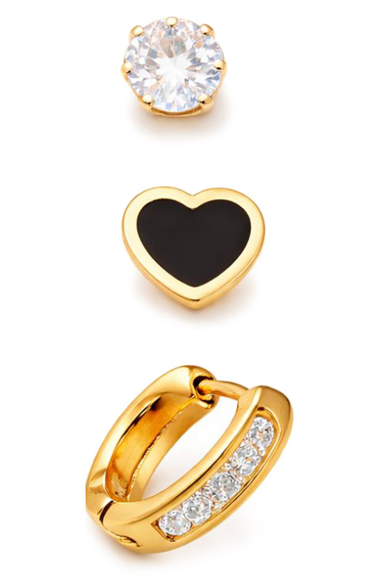 REBL Set of 3 Assorted Earrings