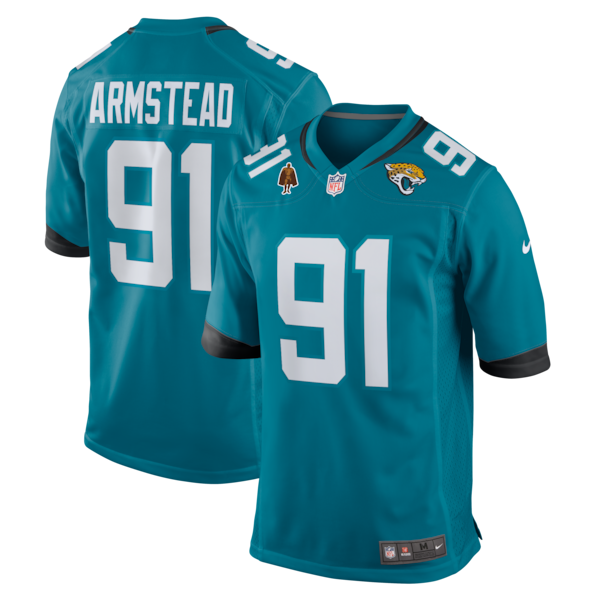 Arik Armstead Jacksonville Jaguars Nike Team Walter Payton Man of the Year Game Jersey -  Teal