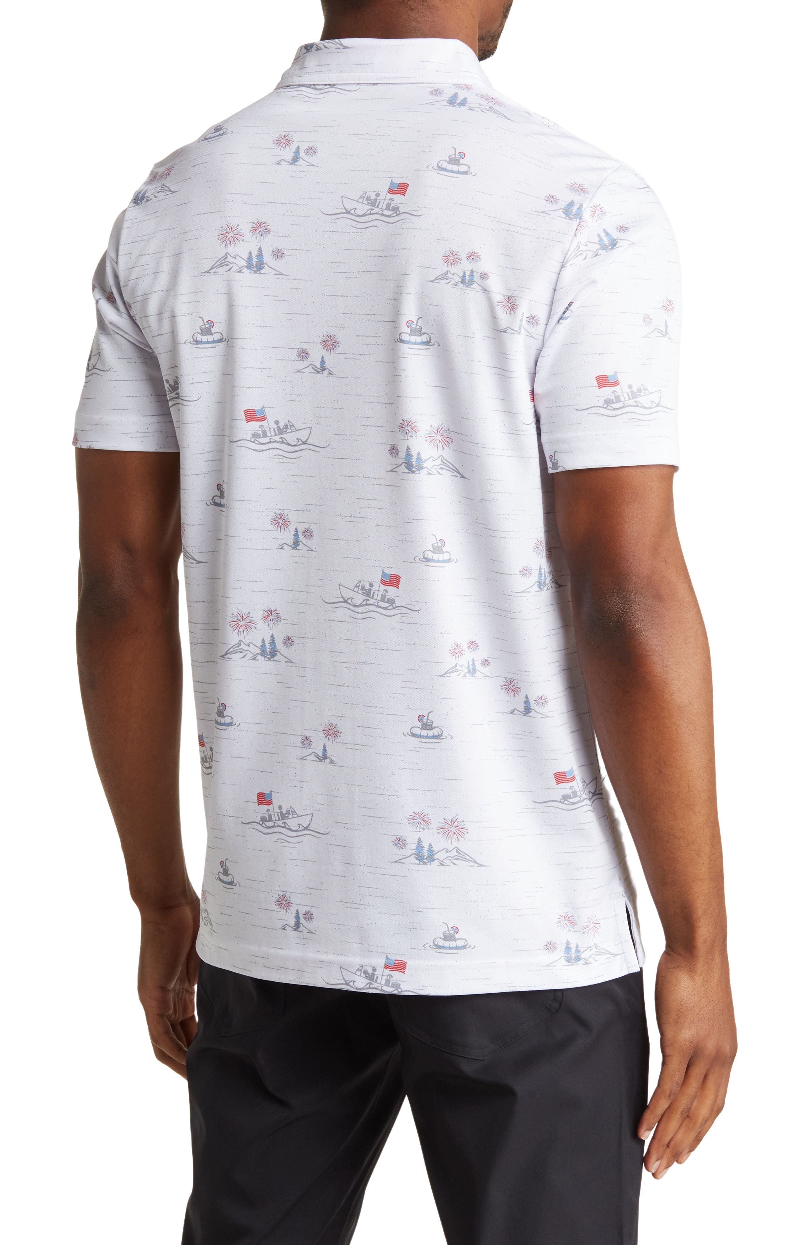 TravisMathew Lake Break Polo