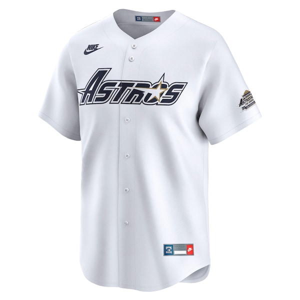 Craig Biggio Houston Astros Nike Throwback Cooperstown Collection Limited Jersey - White